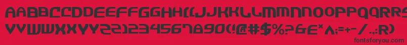Saiba mais sobre a fonte JannisarySword Fonte JannisarySword – fontes pretas em um fundo vermelho