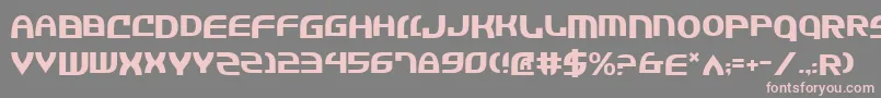 JannisarySword Font – Pink Fonts on Gray Background