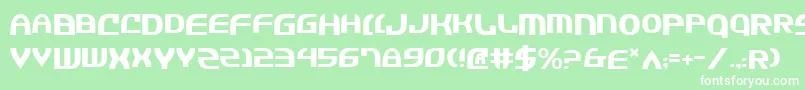 JannisarySword Font – White Fonts on Green Background