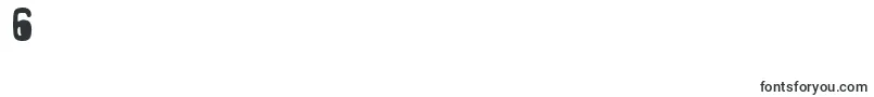 CfalienabductionRegular Font – Fonts for Digit 6