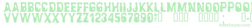 CfalienabductionRegular Font – Green Fonts