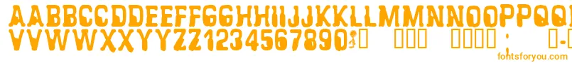 Подробнее о шрифте CfalienabductionRegular Шрифт CfalienabductionRegular – оранжевые шрифты
