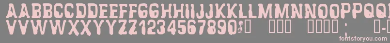 More about CfalienabductionRegular Font CfalienabductionRegular Font – Pink Fonts on Gray Background