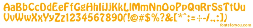Weitere Informationen zur CyrillichoverNormal-Schriftart CyrillichoverNormal-Schriftart – Orangefarbene Schriften