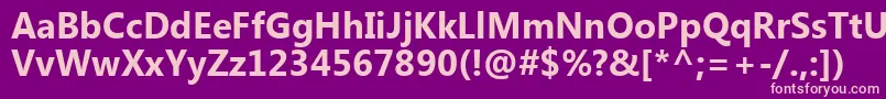 SegoeUiРџРѕР»СѓР¶РёСЂРЅС‹Р№ Font – Pink Fonts on Purple Background