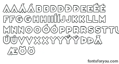 VarietРІCasino font – icelandic Fonts