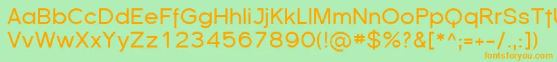 More about Florsn01 Font Florsn01 Font – Orange Fonts on Green Background