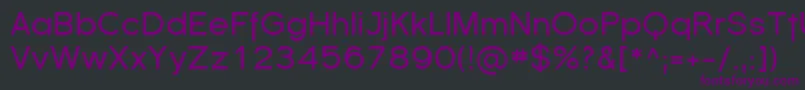 Florsn01 Font – Purple Fonts on Black Background