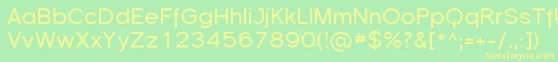 More about Florsn01 Font Florsn01 Font – Yellow Fonts on Green Background