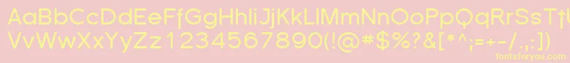 More about Florsn01 Font Florsn01 Font – Yellow Fonts on Pink Background