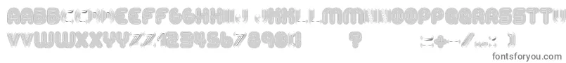 Шрифт AltRetroRegular – серые шрифты