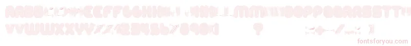 AltRetroRegular Font – Pink Fonts on White Background