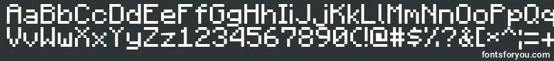 Minecraft1.1 Font – White Fonts