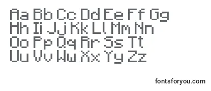 Minecraft1.1 Font