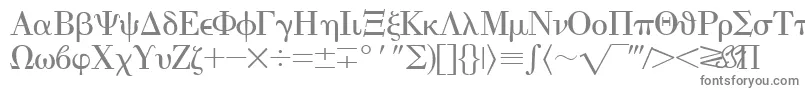 EisagogreeksskRegular Font – Gray Fonts