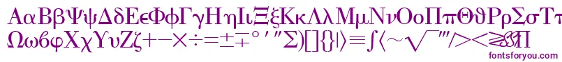 EisagogreeksskRegular Font – Purple Fonts