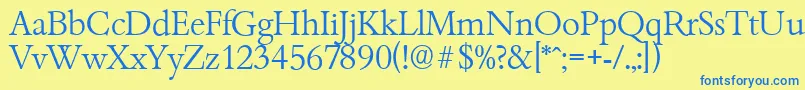 Más sobre la fuente BambergserialLightRegular fuente BambergserialLightRegular – Fuentes Azules Sobre Fondo Amarillo
