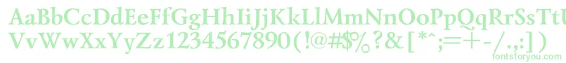 Weitere Informationen zur LazurskiBold-Schriftart LazurskiBold-Schriftart – Grüne Schriften