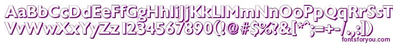 ChantillyshadowBold Font – Purple Fonts