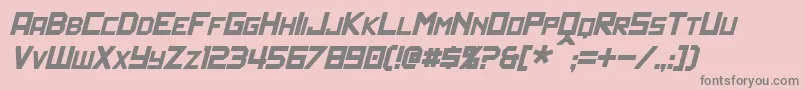 More about PolitikItalic Font PolitikItalic Font – Gray Fonts on Pink Background