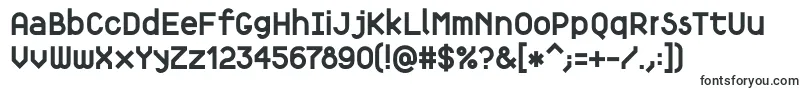 Fortyfive-fontti – Ilman serifejä olevat fontit