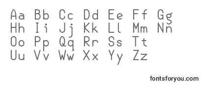 SemiCoderRegular-fontti