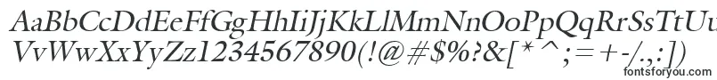 Шрифт GalantItalic – шрифты, начинающиеся на G