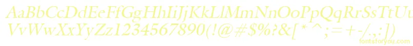 GalantItalic Font – Yellow Fonts