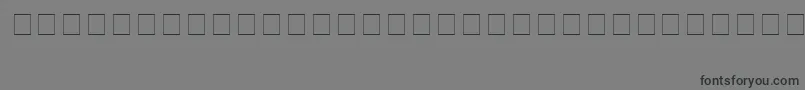 ArxBold Font – Black Fonts on Gray Background