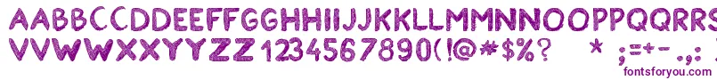 EstancofidaTfb Font – Purple Fonts on White Background