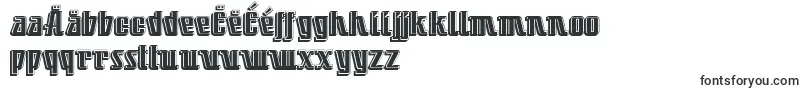 フォントLittle Deuce Coupe Nf – マケドニア文字