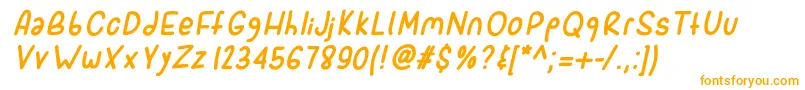 Sporkitalic Font – Orange Fonts