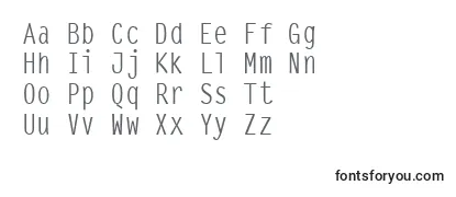 Steeptypewriter ffy -fontin tarkastelu