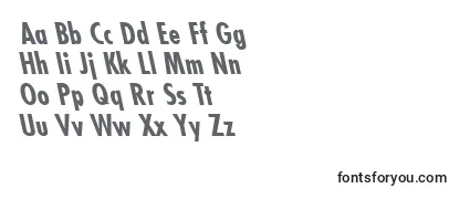 FuturistleftycondensedBold-fontti