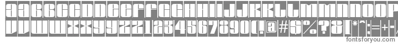 AGlobuscm Font – Gray Fonts on White Background