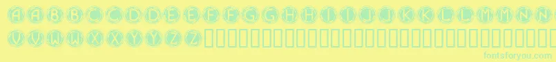 Подробнее о шрифте Navyblues Шрифт Navyblues – зелёные шрифты на жёлтом фоне