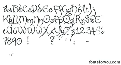 Hobbiton font – elvish Fonts