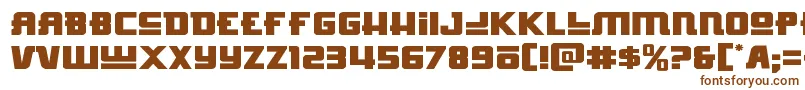 Hongkonghustleexpand Font – Brown Fonts