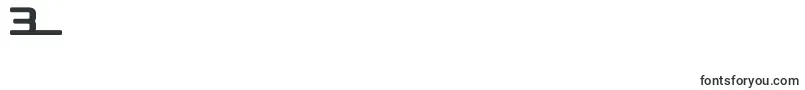 D3RoadsterismLong-Schriftart – Schriften für die Ziffer 3