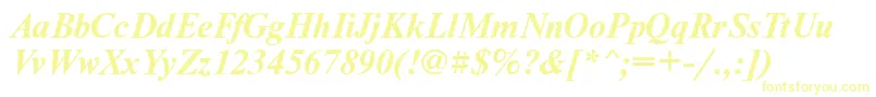 NewtontttBolditalic Font – Yellow Fonts