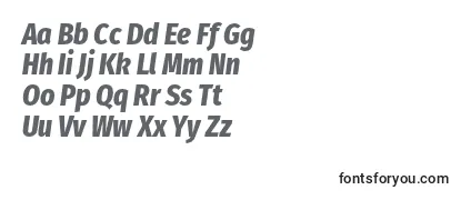 FirasanscondensedExtrabolditalic Font