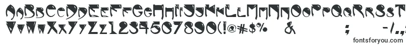AlienBold-fontti – Fontit Microsoft Wordille
