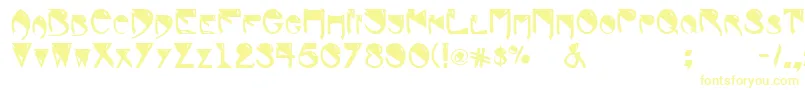 AlienBold Font – Yellow Fonts