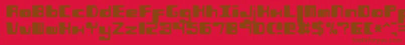 Lisätietoja PhorfeitRegularBrk-fontista PhorfeitRegularBrk-fontti – ruskeat fontit punaisella taustalla