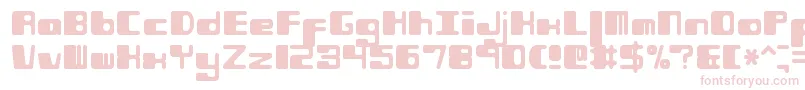 PhorfeitRegularBrk-Schriftart – Rosa Schriften