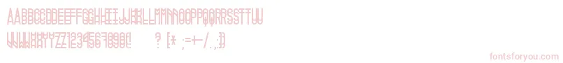 PigopagoRegular Font – Pink Fonts on White Background