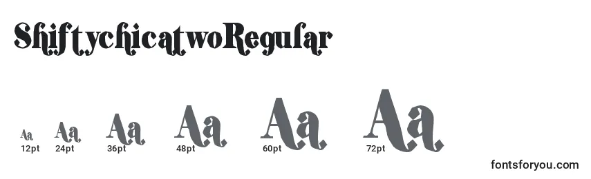 ShiftychicatwoRegular Font Sizes