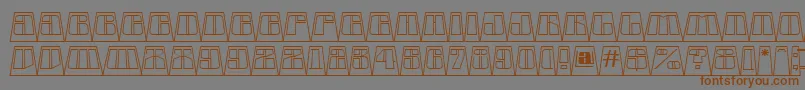 More about AGlobuscmotllnbk Font AGlobuscmotllnbk Font – Brown Fonts on Gray Background