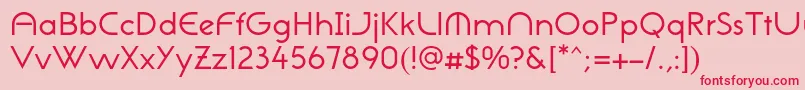 Weitere Informationen zur NeogothisadfstdRegular-Schriftart NeogothisadfstdRegular-Schriftart – Rote Schriften auf rosa Hintergrund