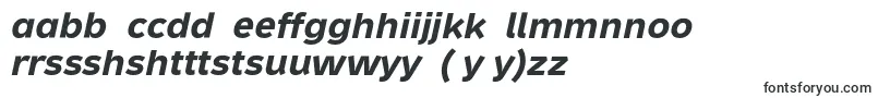 MetronTextProBoldItalic Font – Hausa Fonts